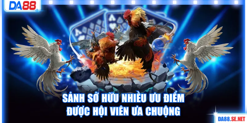 Sảnh được đánh giá cao bởi nhiều ưu điểm nổi trội